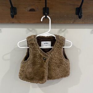 Old Navy Baby Girl Faux Fur Vest